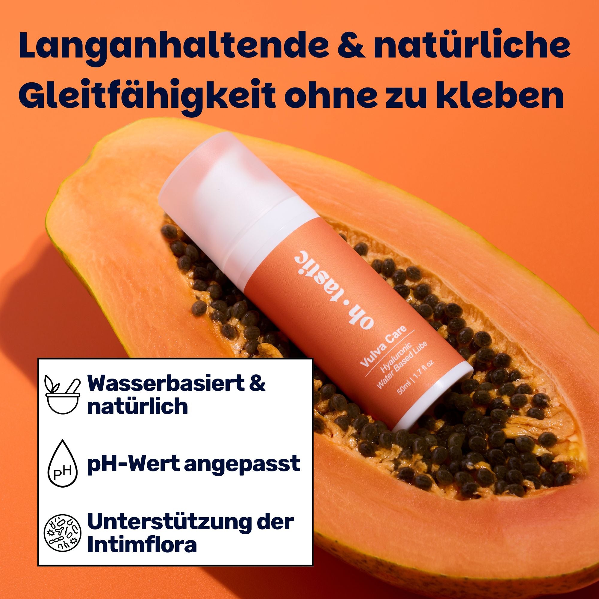 Wasserbasiertes Sensitiv Gleitgel