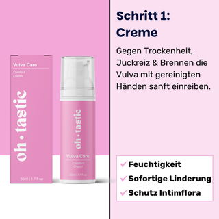 Care & Refresh Ritual - Intimcreme Anwendung