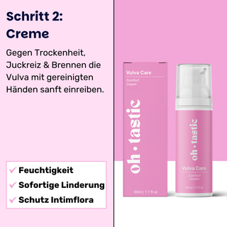 Daily Care Complete Ritual - Intimcreme Anwendung