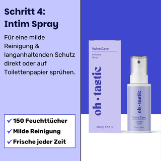 Intimpflege Ritual Intimspray ohtastic
