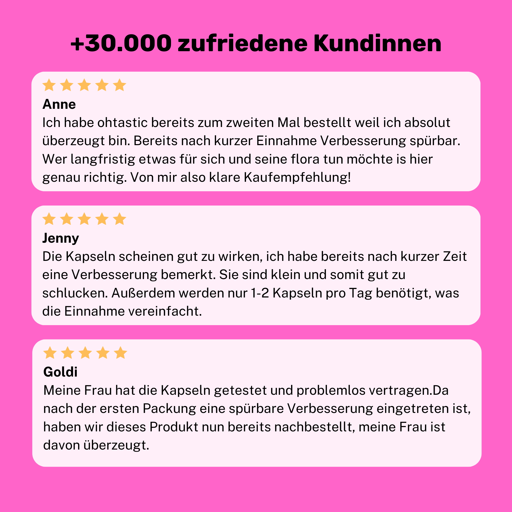 ohtastic V Biotics Bewertungen
