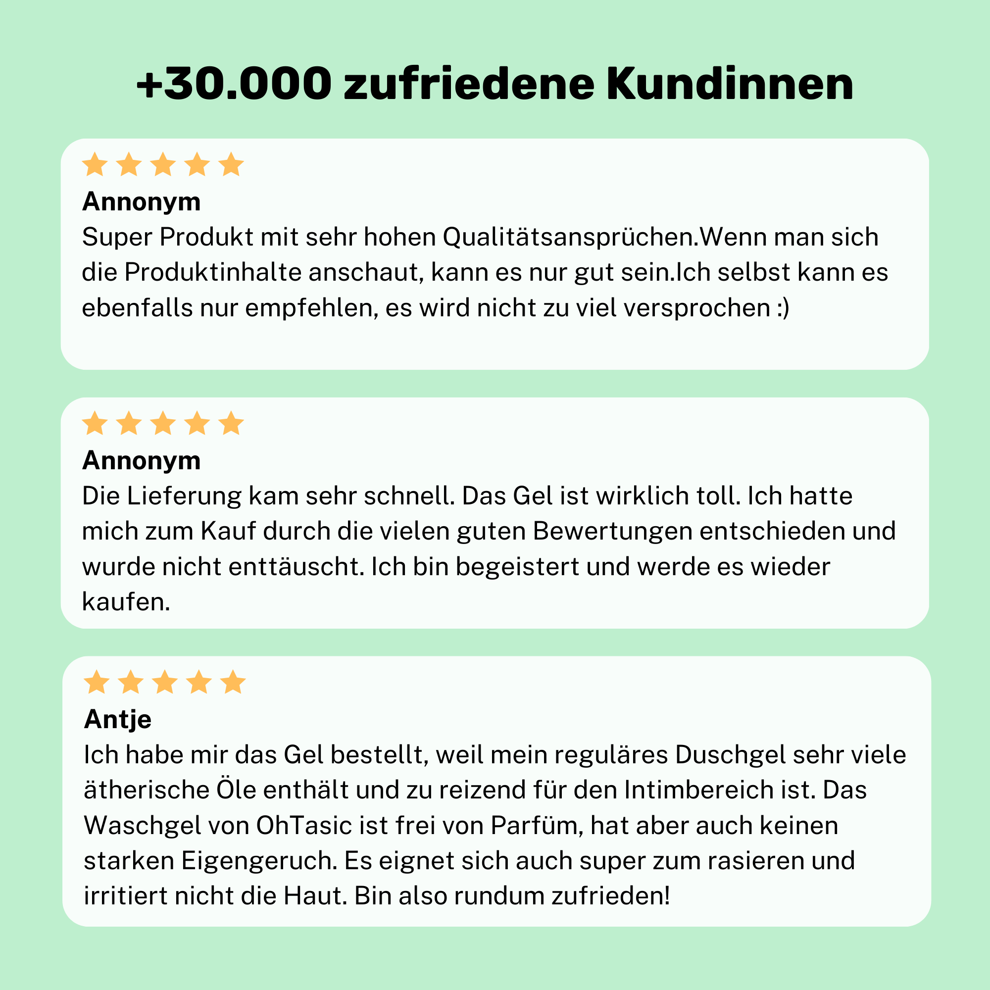 ohtastic Wash&Shave Bewertungen